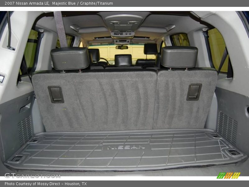 Majestic Blue / Graphite/Titanium 2007 Nissan Armada LE