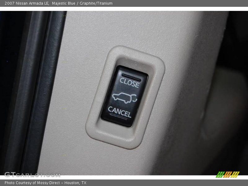 Majestic Blue / Graphite/Titanium 2007 Nissan Armada LE