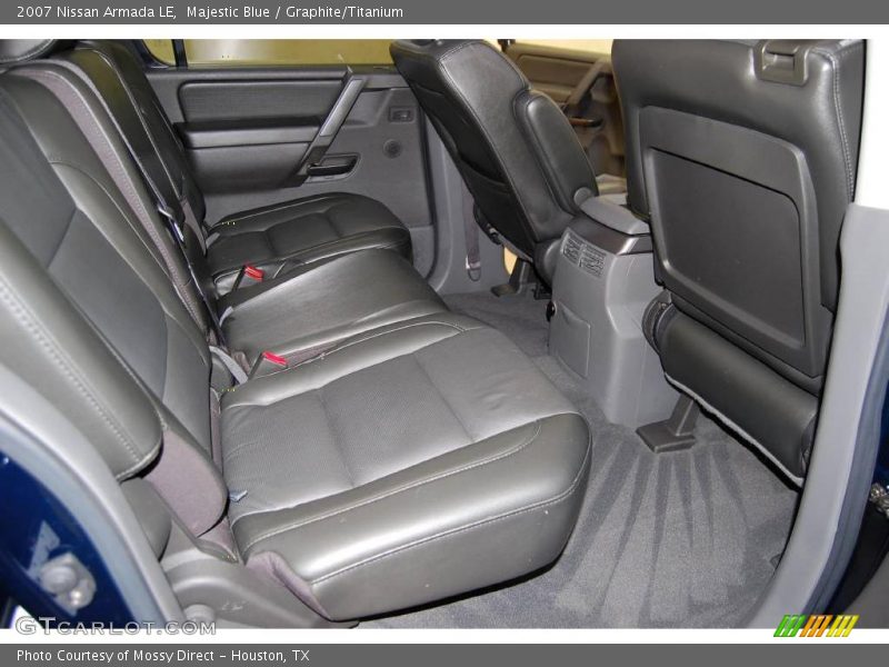 Majestic Blue / Graphite/Titanium 2007 Nissan Armada LE