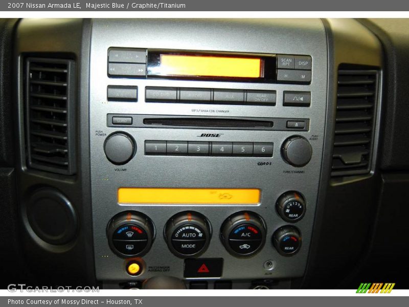 Majestic Blue / Graphite/Titanium 2007 Nissan Armada LE