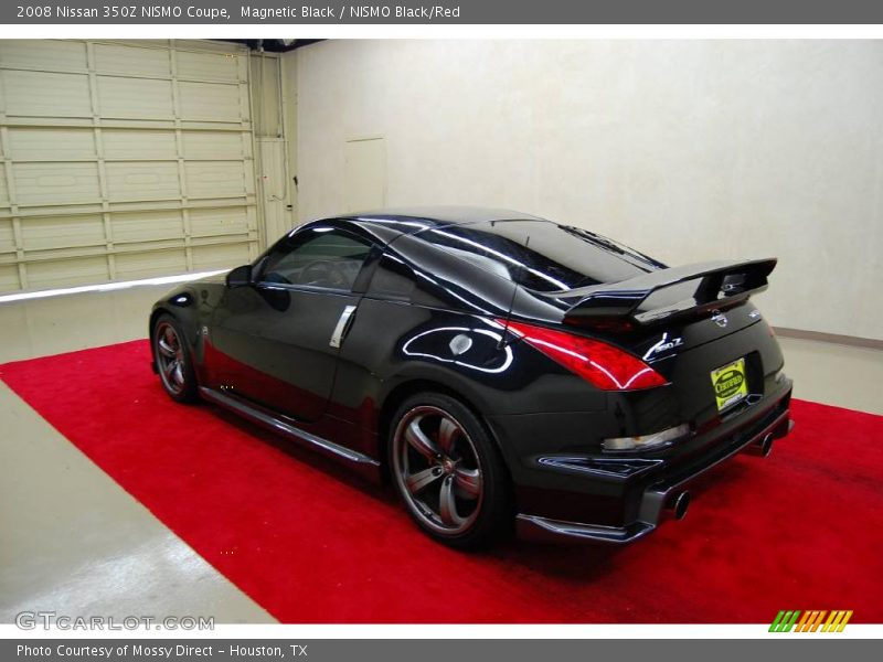 Magnetic Black / NISMO Black/Red 2008 Nissan 350Z NISMO Coupe