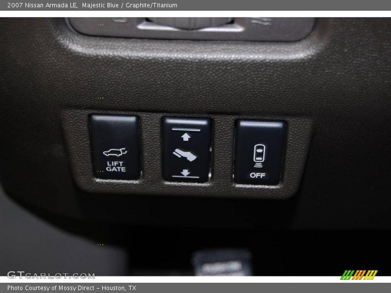 Majestic Blue / Graphite/Titanium 2007 Nissan Armada LE