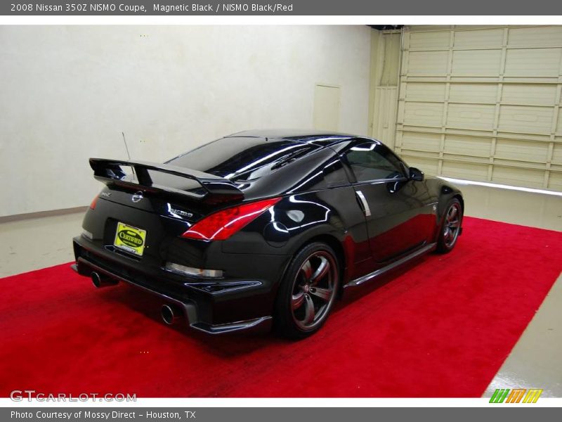 Magnetic Black / NISMO Black/Red 2008 Nissan 350Z NISMO Coupe