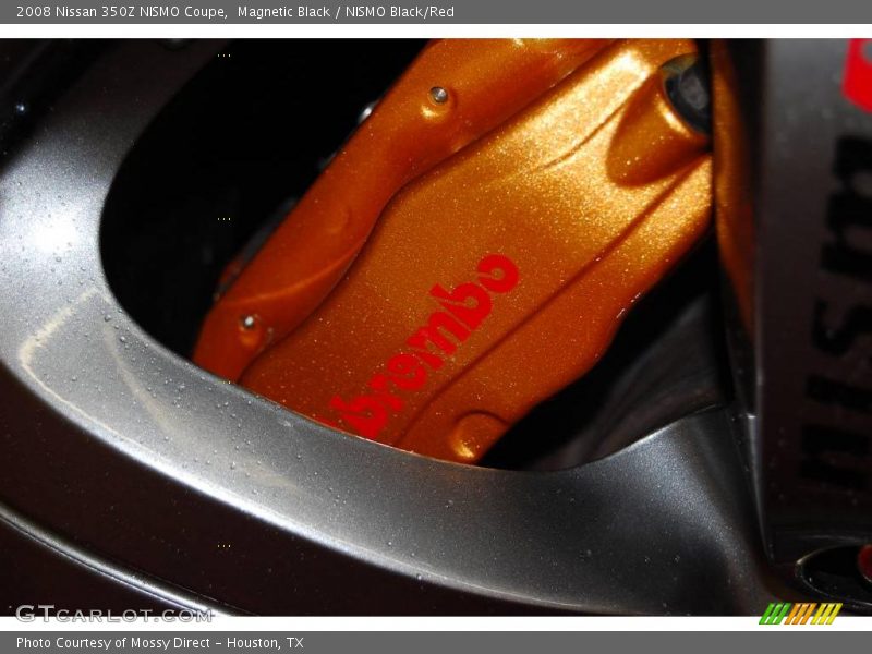 Magnetic Black / NISMO Black/Red 2008 Nissan 350Z NISMO Coupe