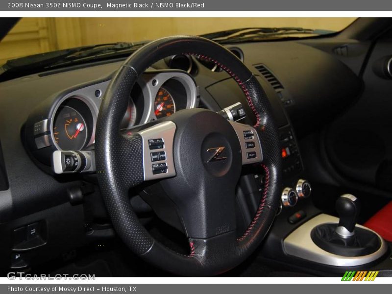 Magnetic Black / NISMO Black/Red 2008 Nissan 350Z NISMO Coupe