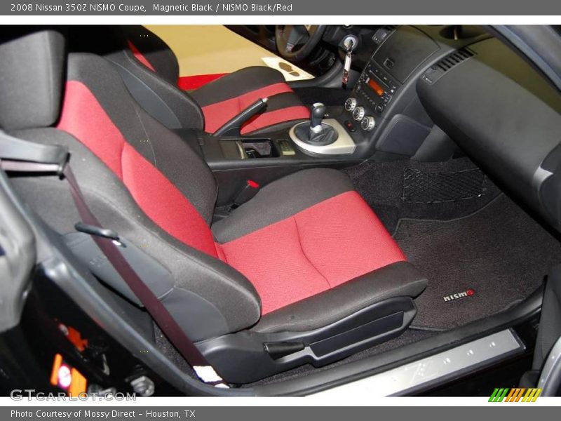 Magnetic Black / NISMO Black/Red 2008 Nissan 350Z NISMO Coupe