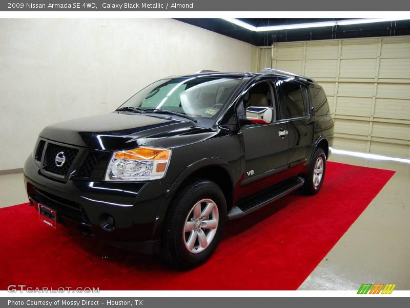 Galaxy Black Metallic / Almond 2009 Nissan Armada SE 4WD