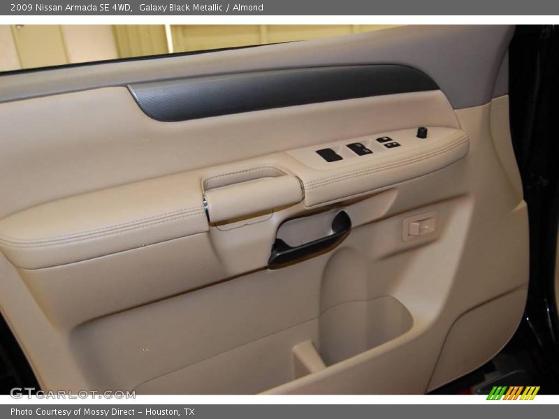 Galaxy Black Metallic / Almond 2009 Nissan Armada SE 4WD