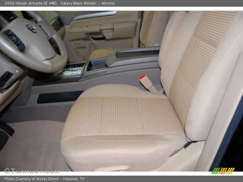 Galaxy Black Metallic / Almond 2009 Nissan Armada SE 4WD