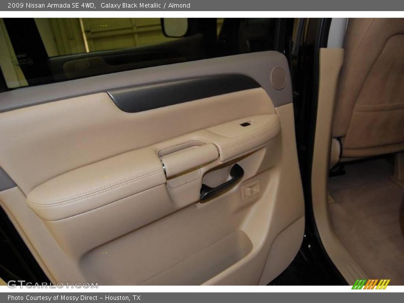 Galaxy Black Metallic / Almond 2009 Nissan Armada SE 4WD
