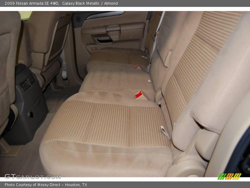 Galaxy Black Metallic / Almond 2009 Nissan Armada SE 4WD
