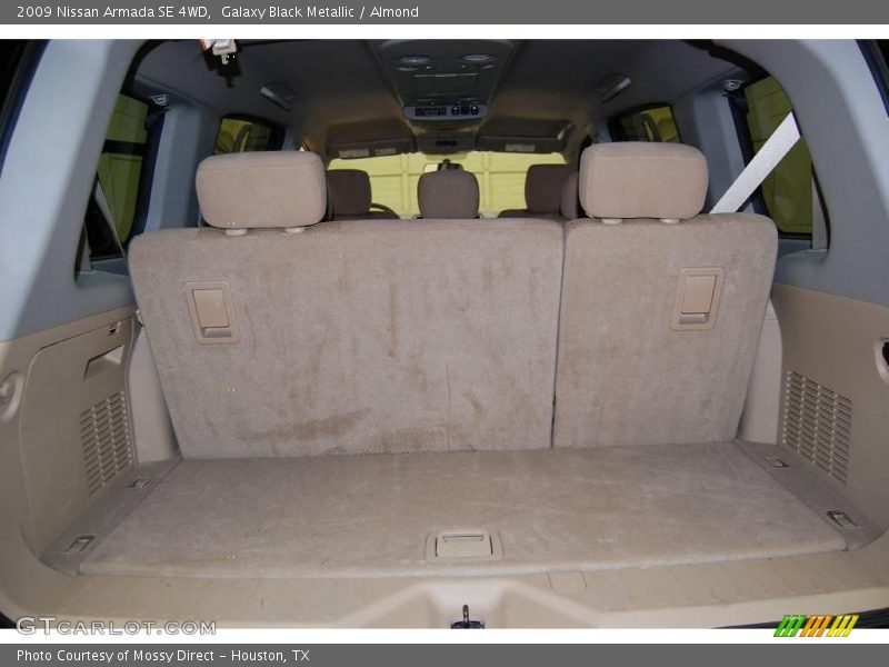 Galaxy Black Metallic / Almond 2009 Nissan Armada SE 4WD