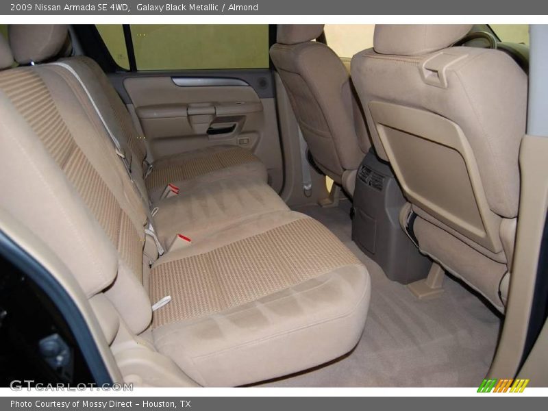 Galaxy Black Metallic / Almond 2009 Nissan Armada SE 4WD