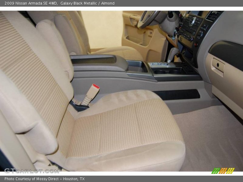Galaxy Black Metallic / Almond 2009 Nissan Armada SE 4WD