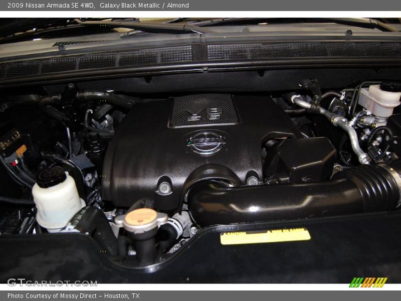 Galaxy Black Metallic / Almond 2009 Nissan Armada SE 4WD