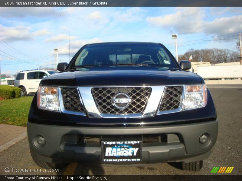 Super Black / Graphite 2006 Nissan Frontier XE King Cab