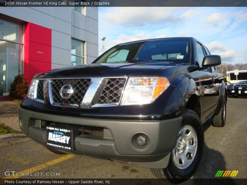 Super Black / Graphite 2006 Nissan Frontier XE King Cab