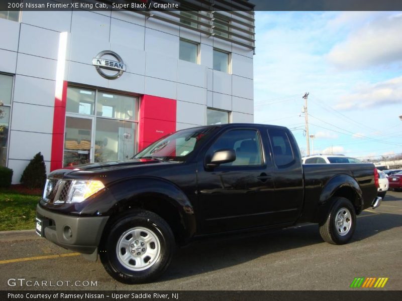 Super Black / Graphite 2006 Nissan Frontier XE King Cab