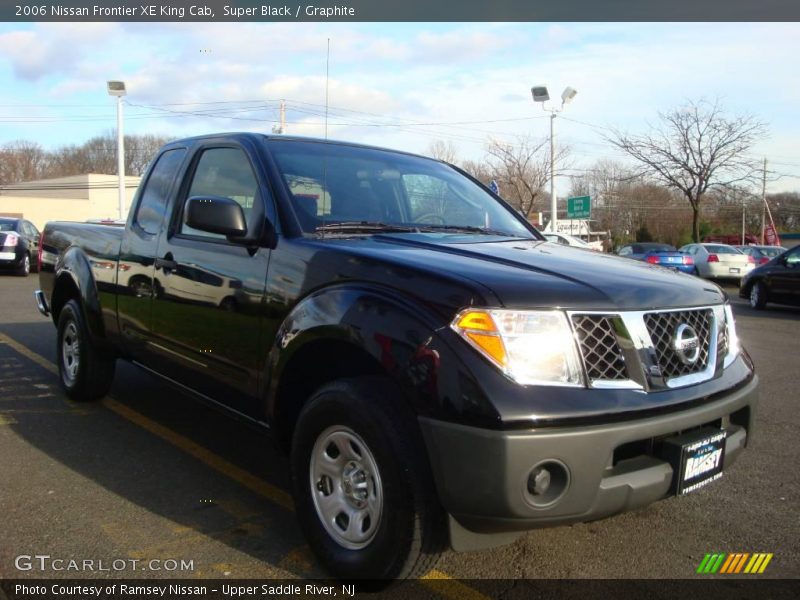 Super Black / Graphite 2006 Nissan Frontier XE King Cab