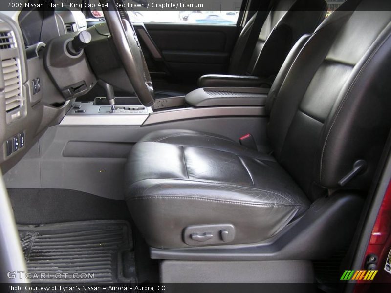 Red Brawn / Graphite/Titanium 2006 Nissan Titan LE King Cab 4x4