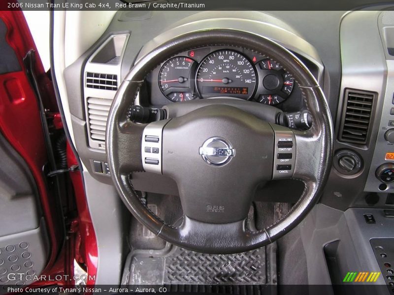 Red Brawn / Graphite/Titanium 2006 Nissan Titan LE King Cab 4x4