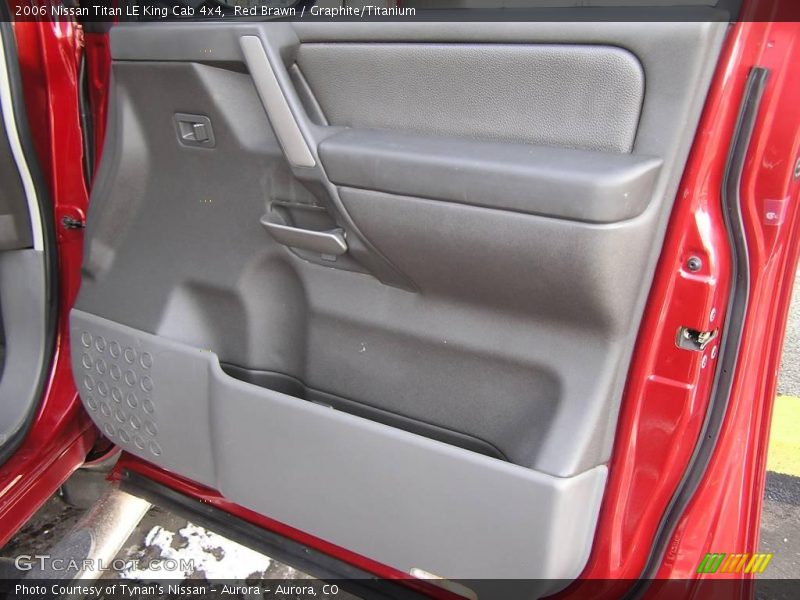 Red Brawn / Graphite/Titanium 2006 Nissan Titan LE King Cab 4x4