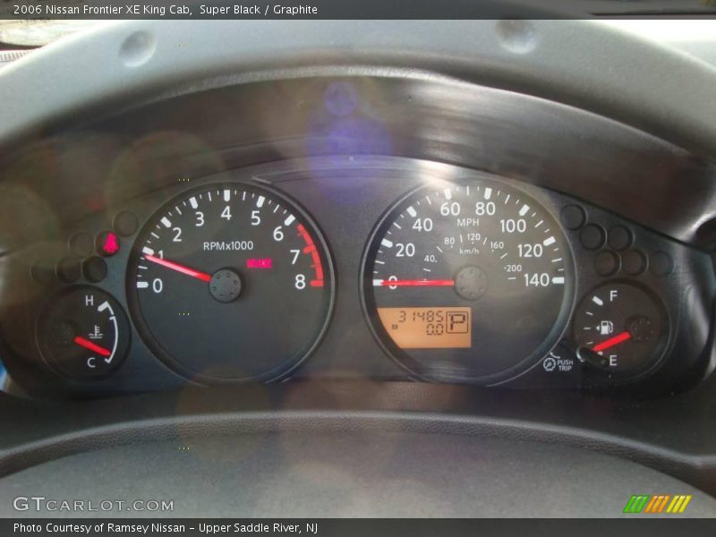 Super Black / Graphite 2006 Nissan Frontier XE King Cab