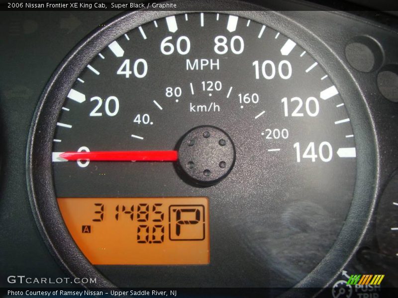 Super Black / Graphite 2006 Nissan Frontier XE King Cab
