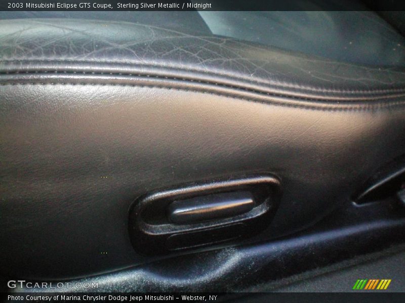 Sterling Silver Metallic / Midnight 2003 Mitsubishi Eclipse GTS Coupe