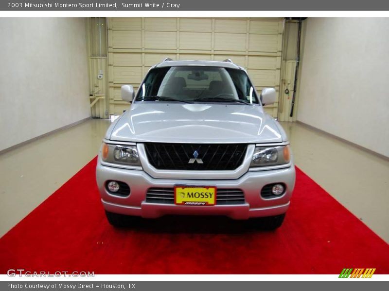Summit White / Gray 2003 Mitsubishi Montero Sport Limited