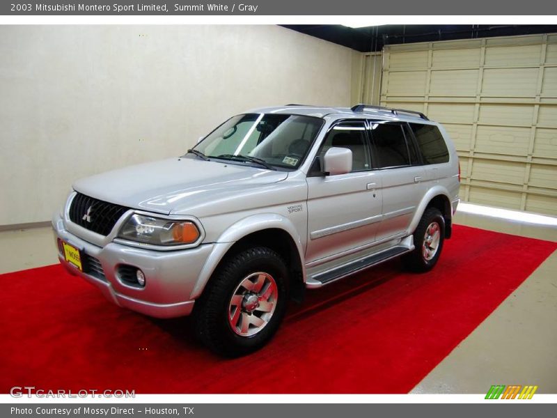 Summit White / Gray 2003 Mitsubishi Montero Sport Limited