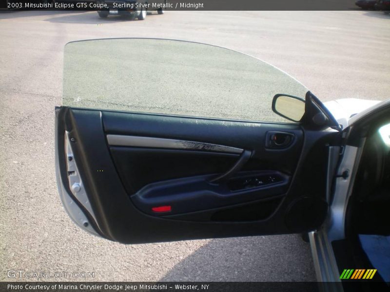 Sterling Silver Metallic / Midnight 2003 Mitsubishi Eclipse GTS Coupe