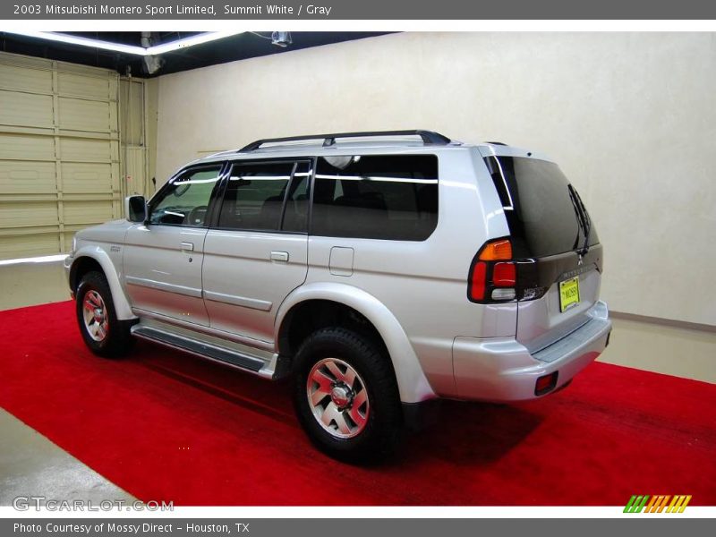 Summit White / Gray 2003 Mitsubishi Montero Sport Limited