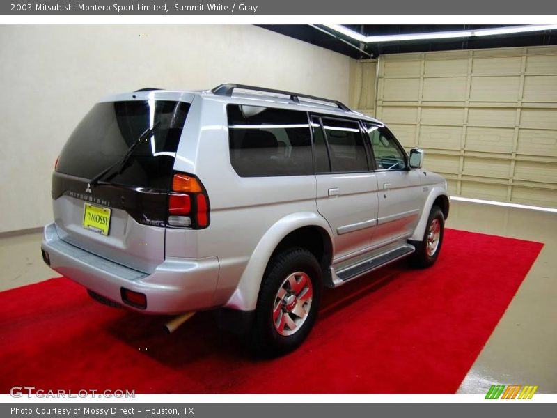Summit White / Gray 2003 Mitsubishi Montero Sport Limited