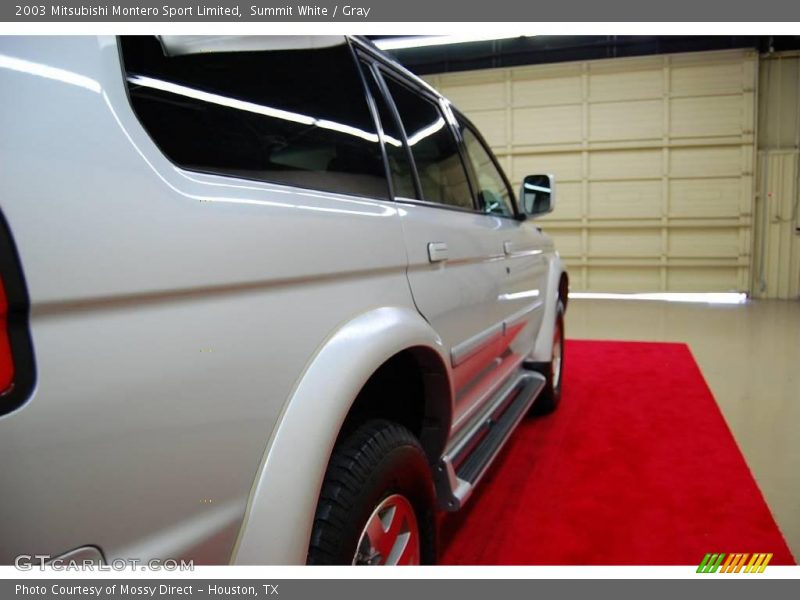 Summit White / Gray 2003 Mitsubishi Montero Sport Limited
