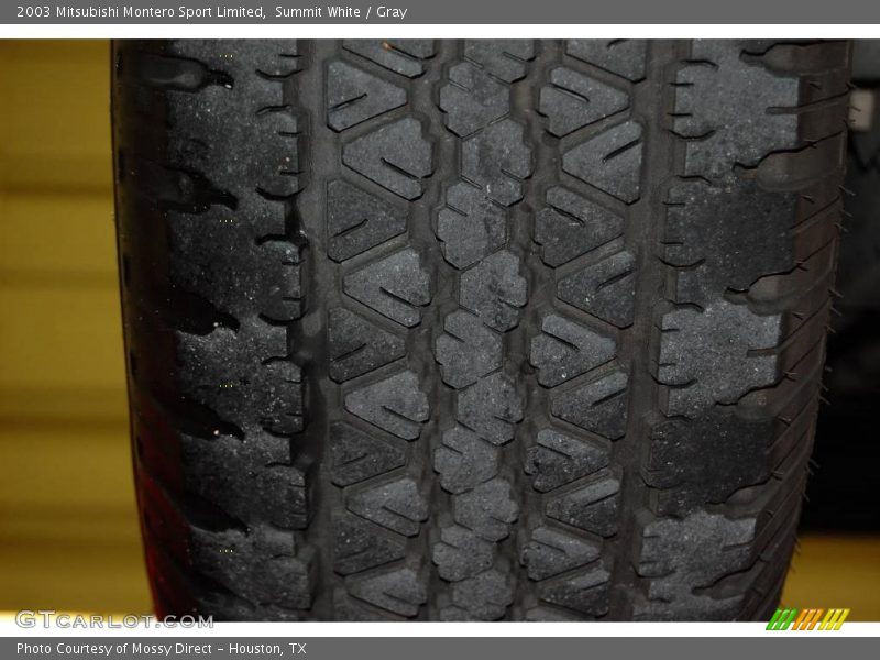 Summit White / Gray 2003 Mitsubishi Montero Sport Limited