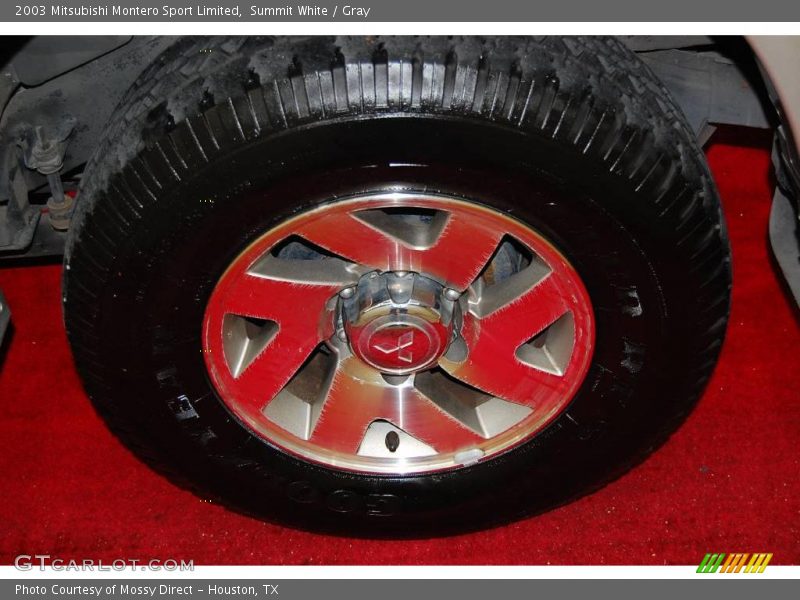 Summit White / Gray 2003 Mitsubishi Montero Sport Limited