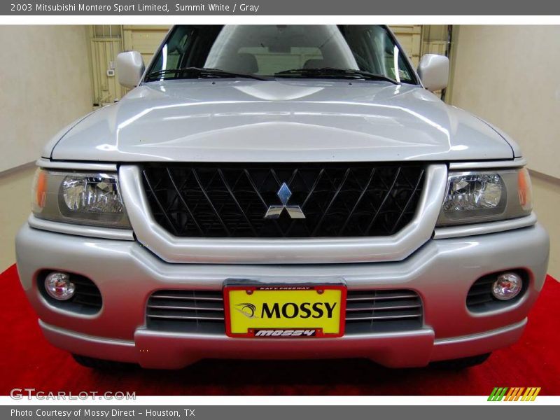 Summit White / Gray 2003 Mitsubishi Montero Sport Limited