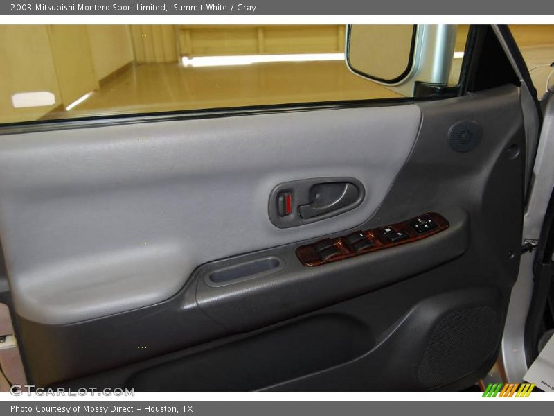 Summit White / Gray 2003 Mitsubishi Montero Sport Limited