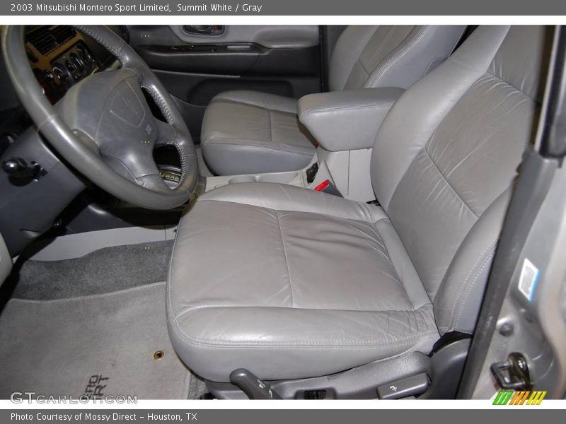 Summit White / Gray 2003 Mitsubishi Montero Sport Limited