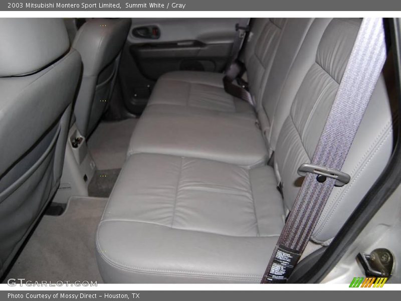 Summit White / Gray 2003 Mitsubishi Montero Sport Limited
