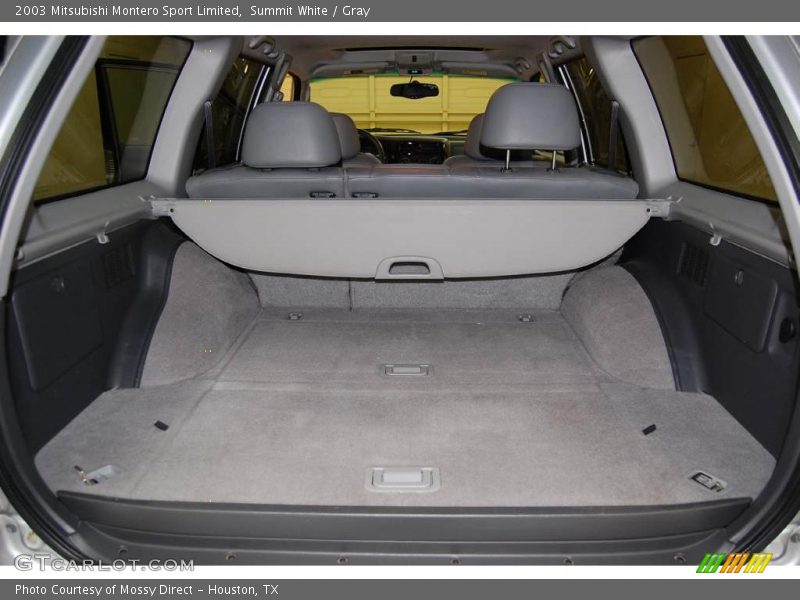 Summit White / Gray 2003 Mitsubishi Montero Sport Limited