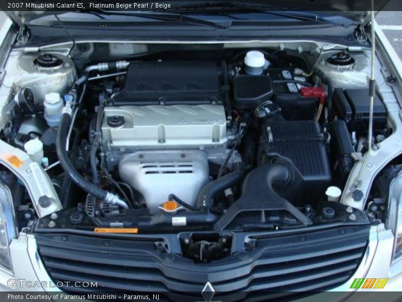 Platinum Beige Pearl / Beige 2007 Mitsubishi Galant ES