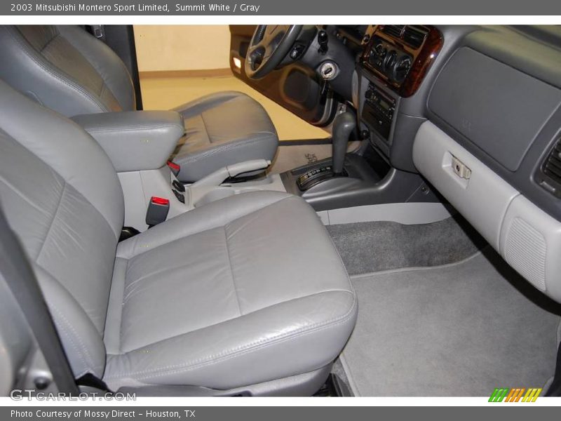 Summit White / Gray 2003 Mitsubishi Montero Sport Limited