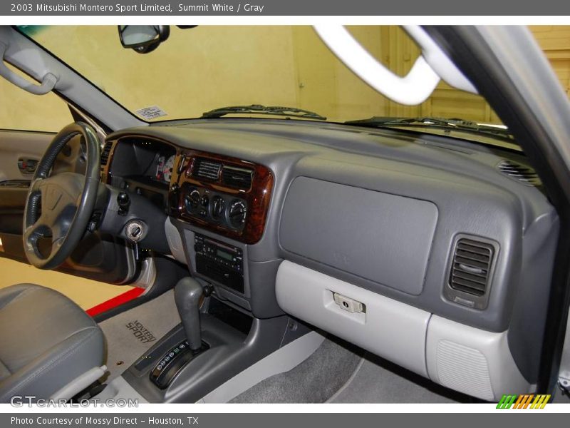Summit White / Gray 2003 Mitsubishi Montero Sport Limited