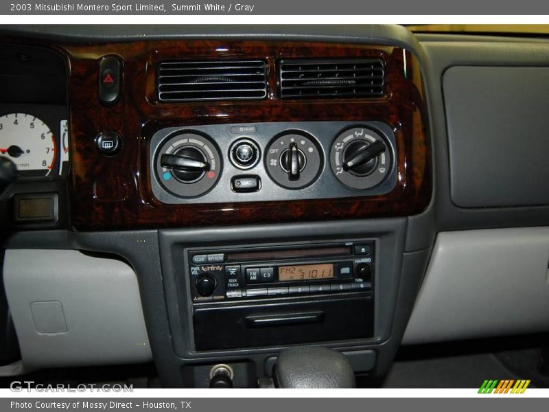 Summit White / Gray 2003 Mitsubishi Montero Sport Limited