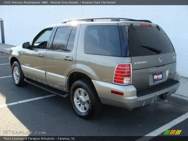 Mineral Grey Metallic / Medium Dark Parchment 2002 Mercury Mountaineer AWD