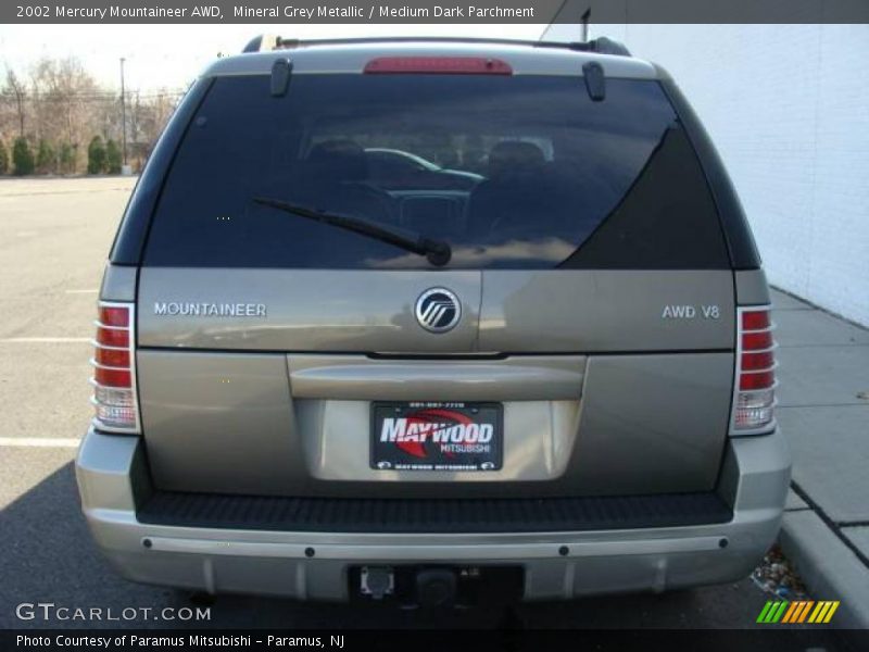Mineral Grey Metallic / Medium Dark Parchment 2002 Mercury Mountaineer AWD