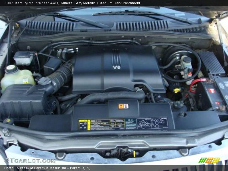 Mineral Grey Metallic / Medium Dark Parchment 2002 Mercury Mountaineer AWD