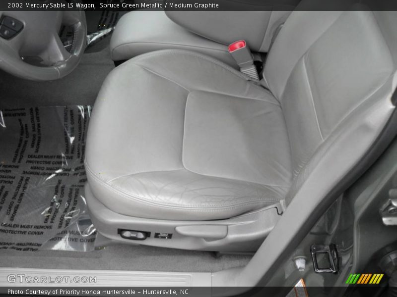 Spruce Green Metallic / Medium Graphite 2002 Mercury Sable LS Wagon